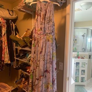 Anthropologie floral dress